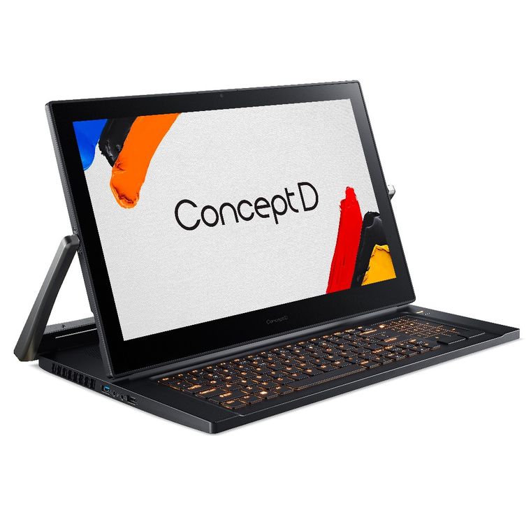Notebook - Acer Cn917-71p-923f I9-9980hk 2.40ghz 32gb 1tb Padrão Quadro Rtx 5000 Windows 10 Professional Conceptd 17,3" Polegadas