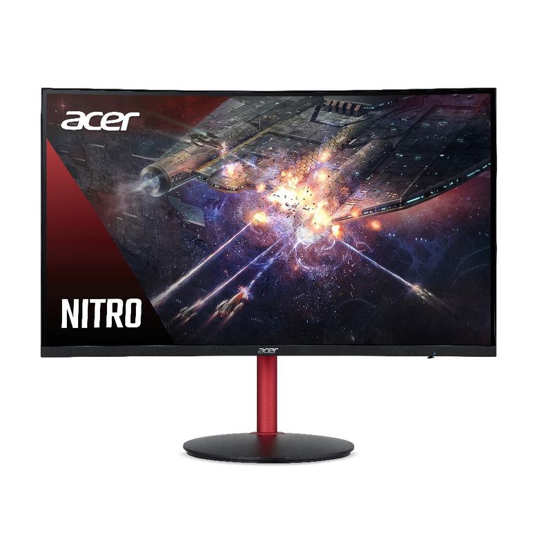 Menor preço em Monitor Gamer Acer Nitro XZ242Q 23.6' Curvo Full HD 144hz 4ms FreeSync Alto Falantes Ajuste de Altura