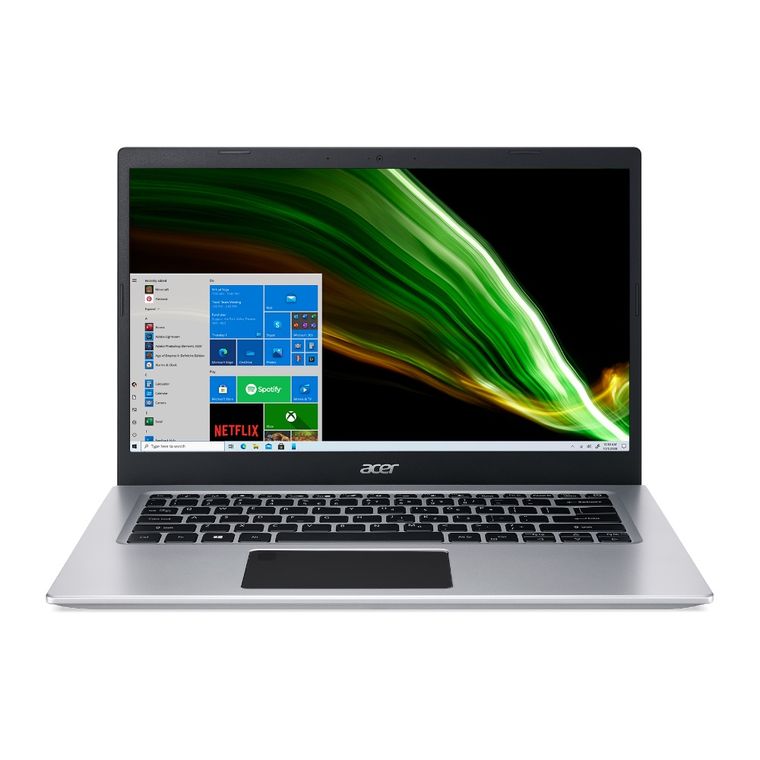 Notebook - Acer A514-53-32lb I3-1005g1 1.20ghz 4gb 128gb Ssd Intel Hd Graphics Windows 10 Home Aspire 5 14" Polegadas