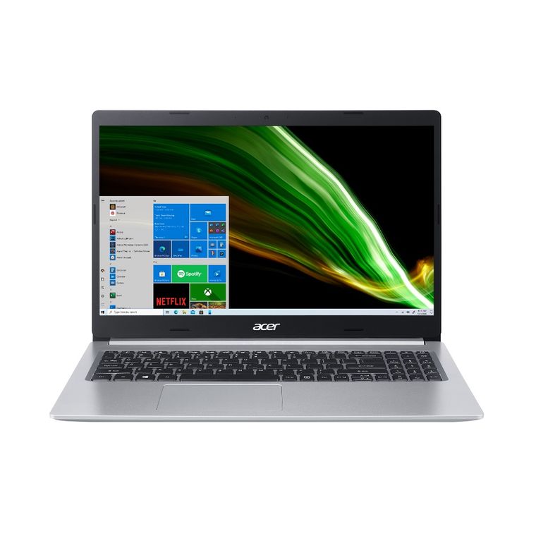 Notebook - Acer A515-55-511q I5-1035g1 1.00ghz 8gb 256gb Ssd Intel Hd Graphics Windows 10 Home Aspire 5 15,6