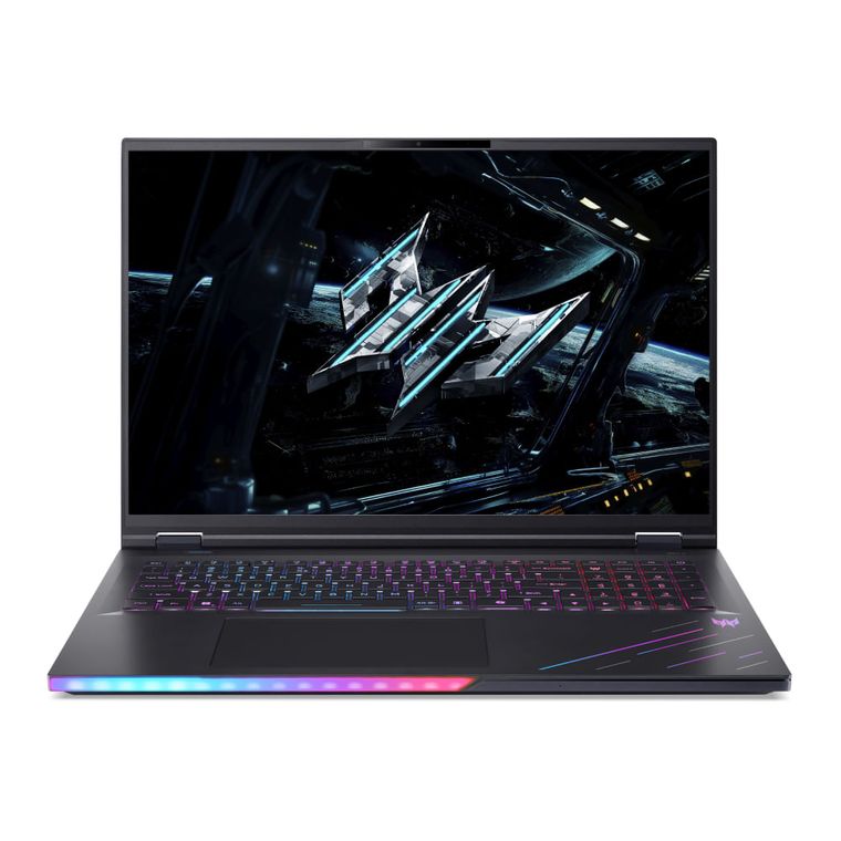 Imagem Notebook Gamer Predator Helios 18 AI PH18-73-94BB Intel® Core™ Ultra 9 275HX 64 GB RAM 1 TB SSD  RTX 5080 W11 250 Hz 18”
