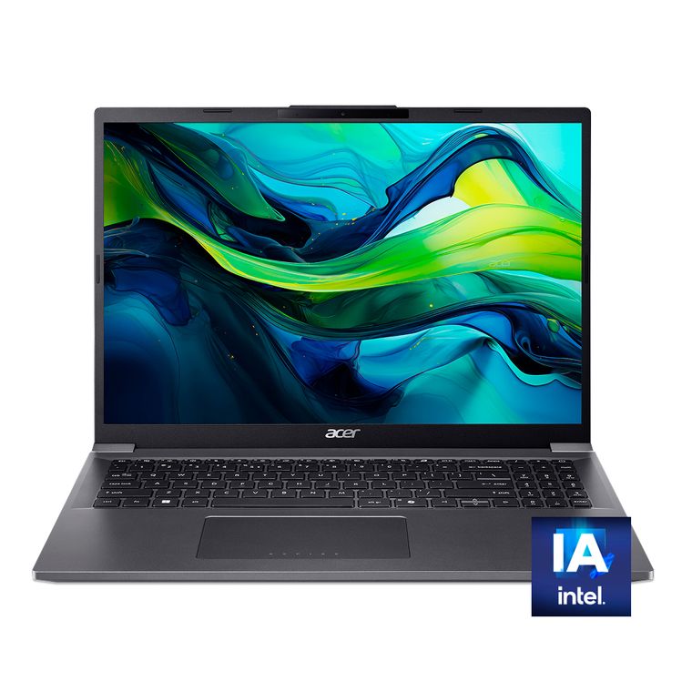 Imagem Notebook Acer Aspire 16 A16-71MT-75Z5 Intel® Core™ Ultra 7 155U 16GB RAM 512GB SSD W11 16” WUXGA touchscreen