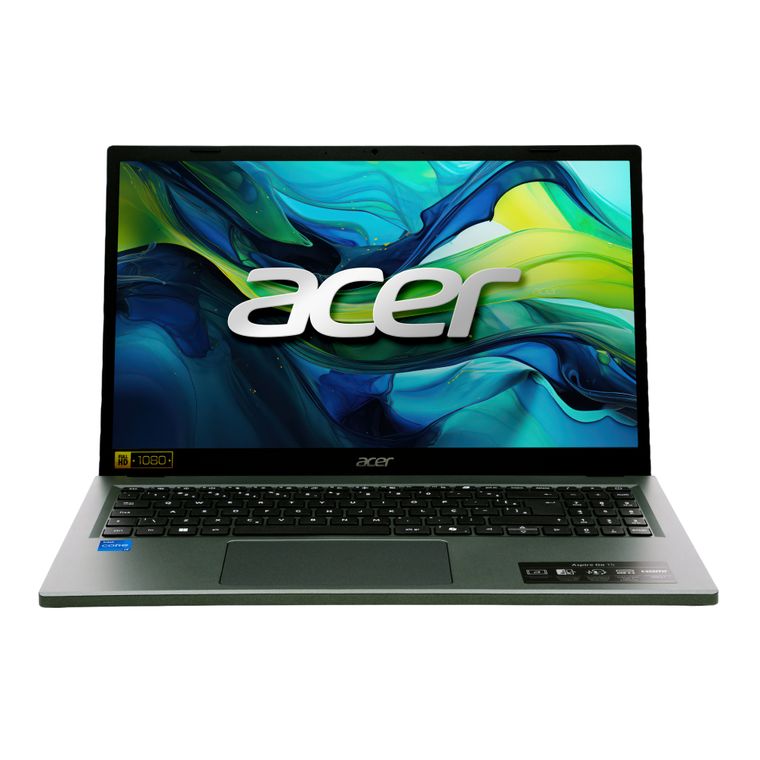 Imagem Notebook Acer Aspire Go 15 AG15-71P-753G Intel Core i7 8GB RAM 256GB SSD Tela 15.6 Linux Verde